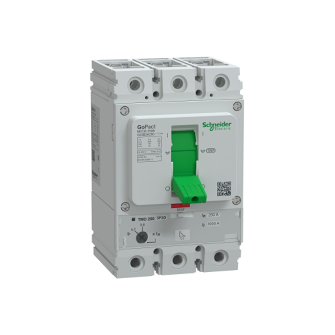 Schneider Electric Автоматический выключатель SE G25B3A250 GoPacT 3P 250A 25кА