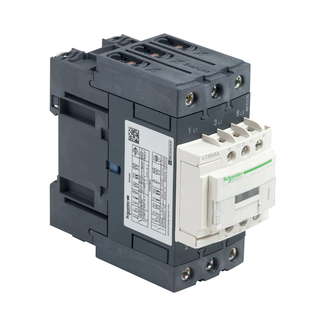 Schneider Electric Контактор SE LC1D65AM7 3Р 65А НО+НЗ,220V 50ГЦ
