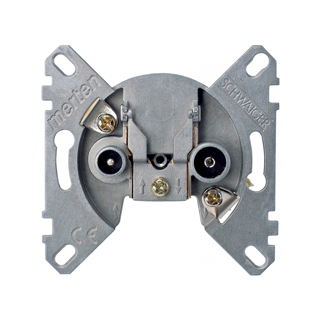Schneider Electric TV/FM мех-м MERTEN MTN466099 D-Life оконечный, 0/4,5DB