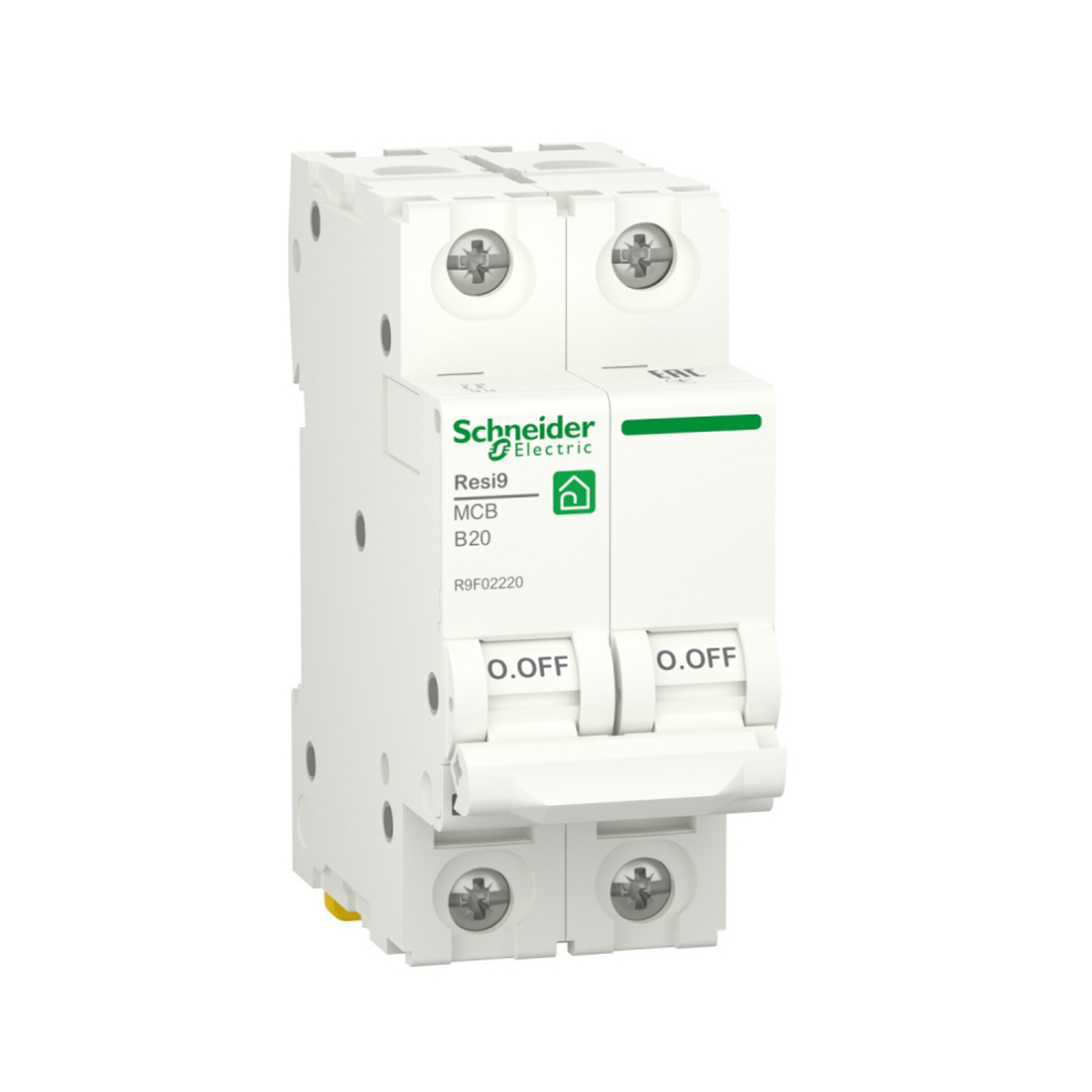 Schneider Electric Автоматический выключатель SE R9F02220 (АВ) 2P B 20А 6 kA