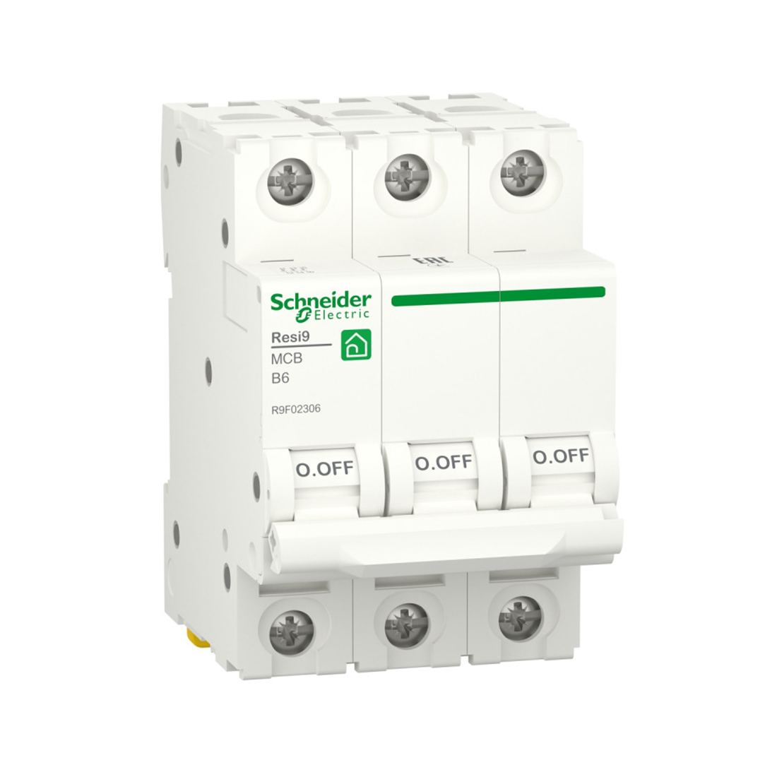 Schneider Electric Автоматический выключатель SE R9F02306 (АВ) 3P B 6А 6 kA
