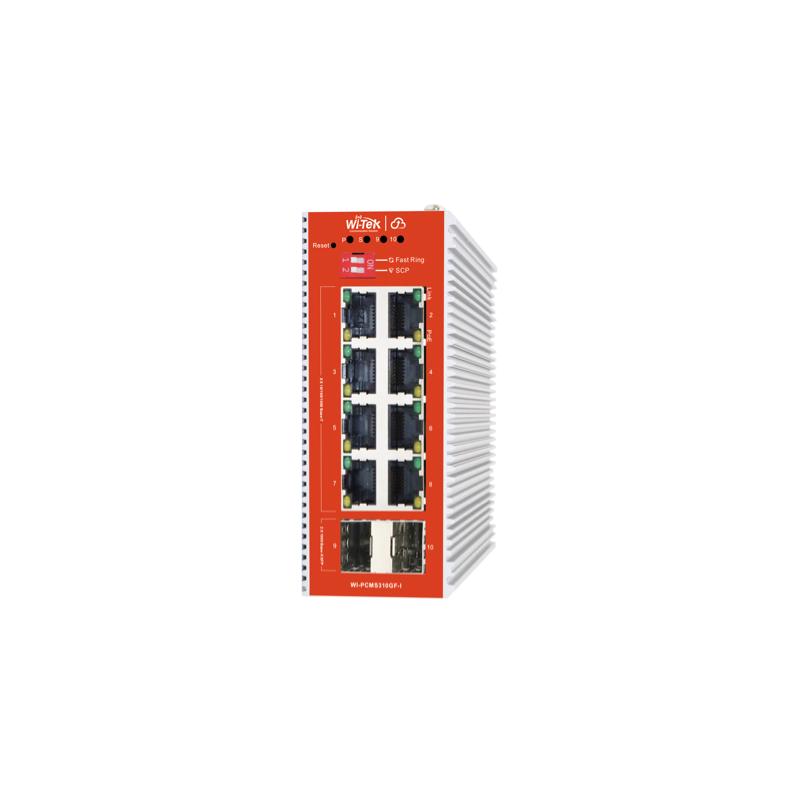 Wi-Tek Облачный промышленный коммутатор