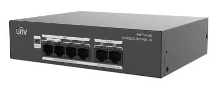 Uniview 6-ти портовый PoE коммутатор
